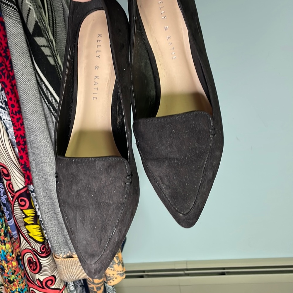 Kelly and Katie suede shoes